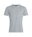 Mens Club Plain T-shirt Classic Marl Canterbury-2