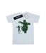 Disney Womens/Ladies The Jungle Book Mowgli And Baloo Dance Cotton Boyfriend T-Shirt (Blanc) - UTBI28328-1