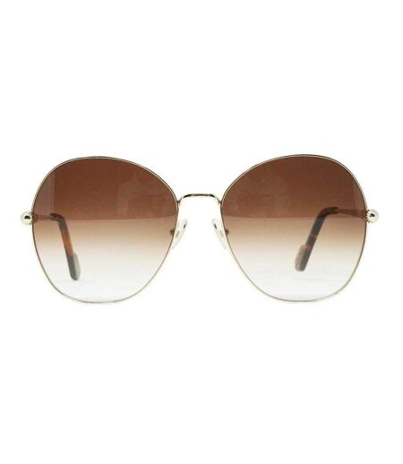 Lunettes De Soleil Motif/style Dégradé Homme Taille Unique Marron Jaune Or Lanvin