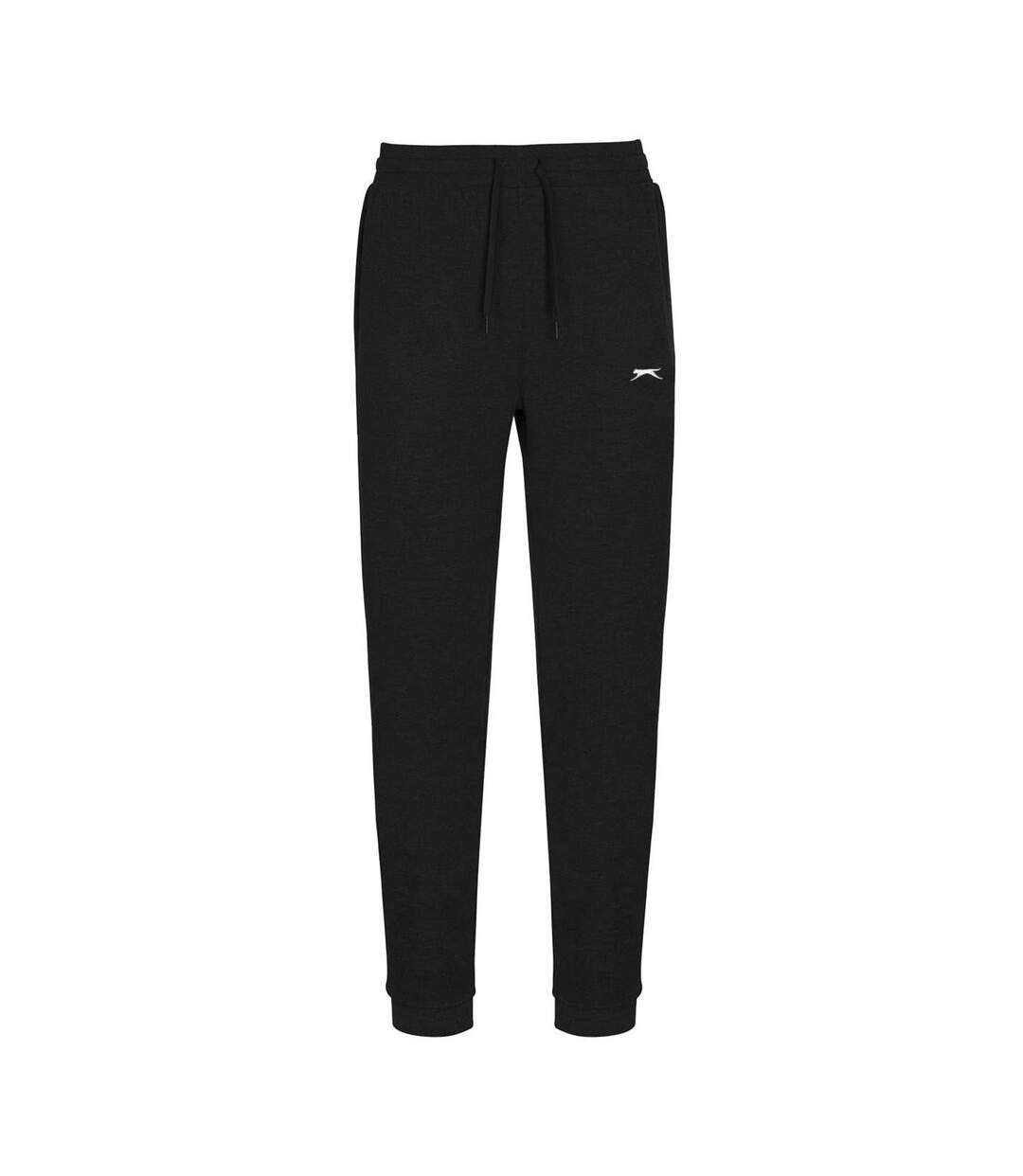 Womens/ladies Interlock Jogging Bottoms Black Slazenger-1