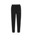 Womens/ladies Interlock Jogging Bottoms Black Slazenger-1