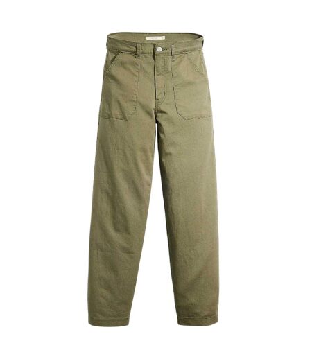 Pantalon Femme Kaki Foncé Levis