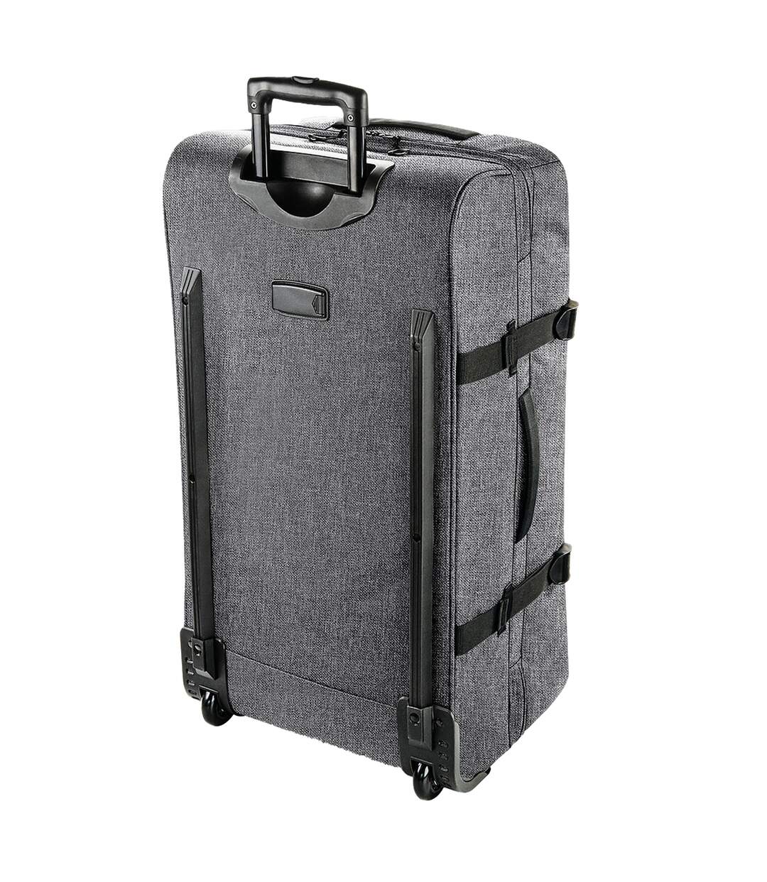 Valise à roulettes escape check in taille unique gris chiné Bagbase-2