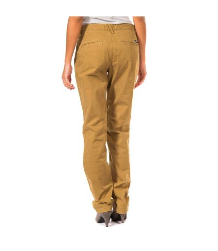 Long straight-cut trousers with hems 31693810 woman