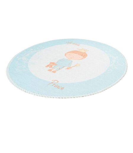 Tapis Rond Enfant Imprimé Bambini V 160cm Menthe