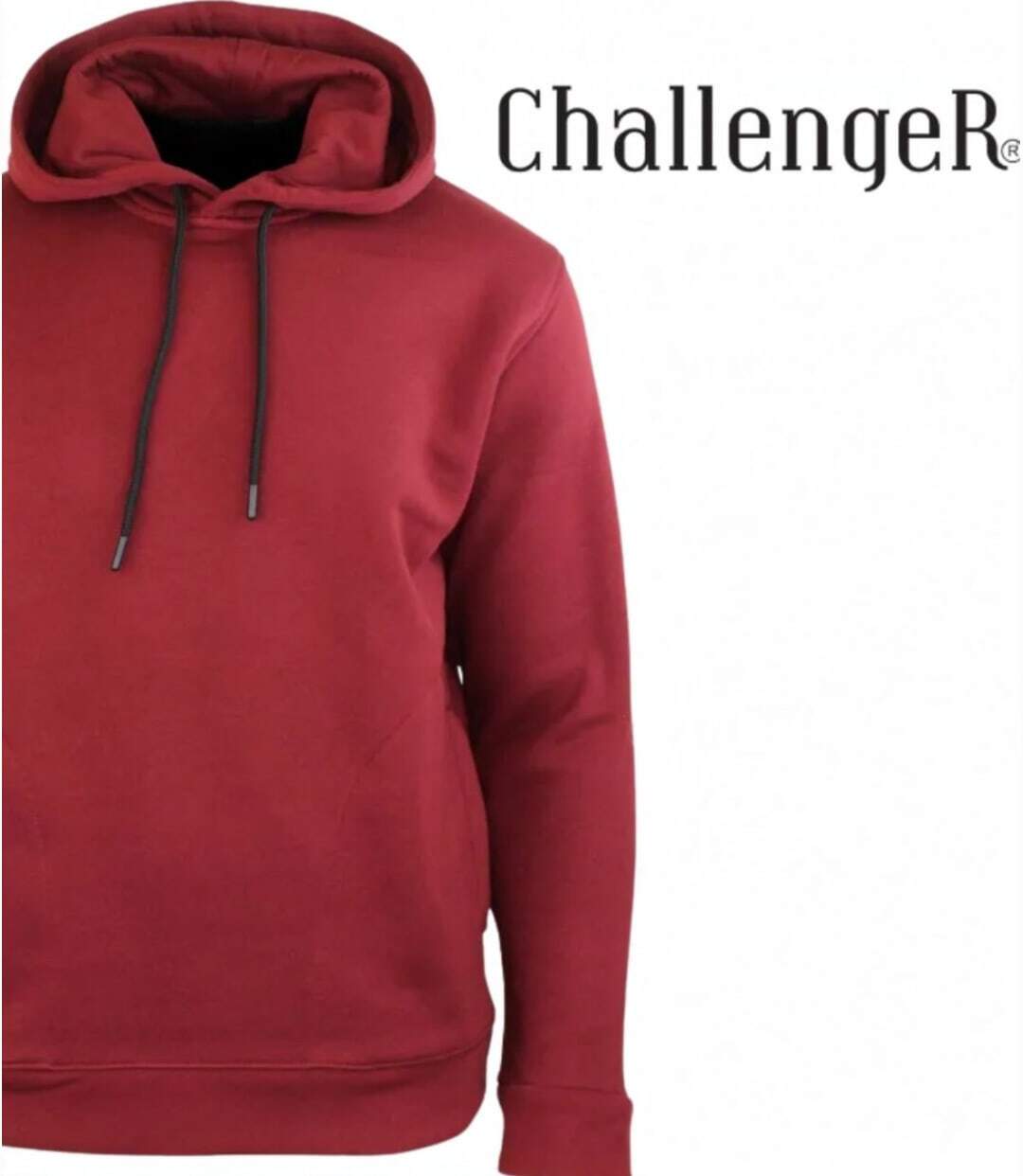 CHALLENGER PRIAM3 — Sweat à capuche bordeaux : l'allié sport et confort-4