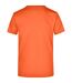 T-shirt Adulte Orange Foncé James And Nicholson-2