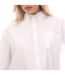 Womens/ladies Luxury Poplin Relaxed Fit Shirt White Gant-4