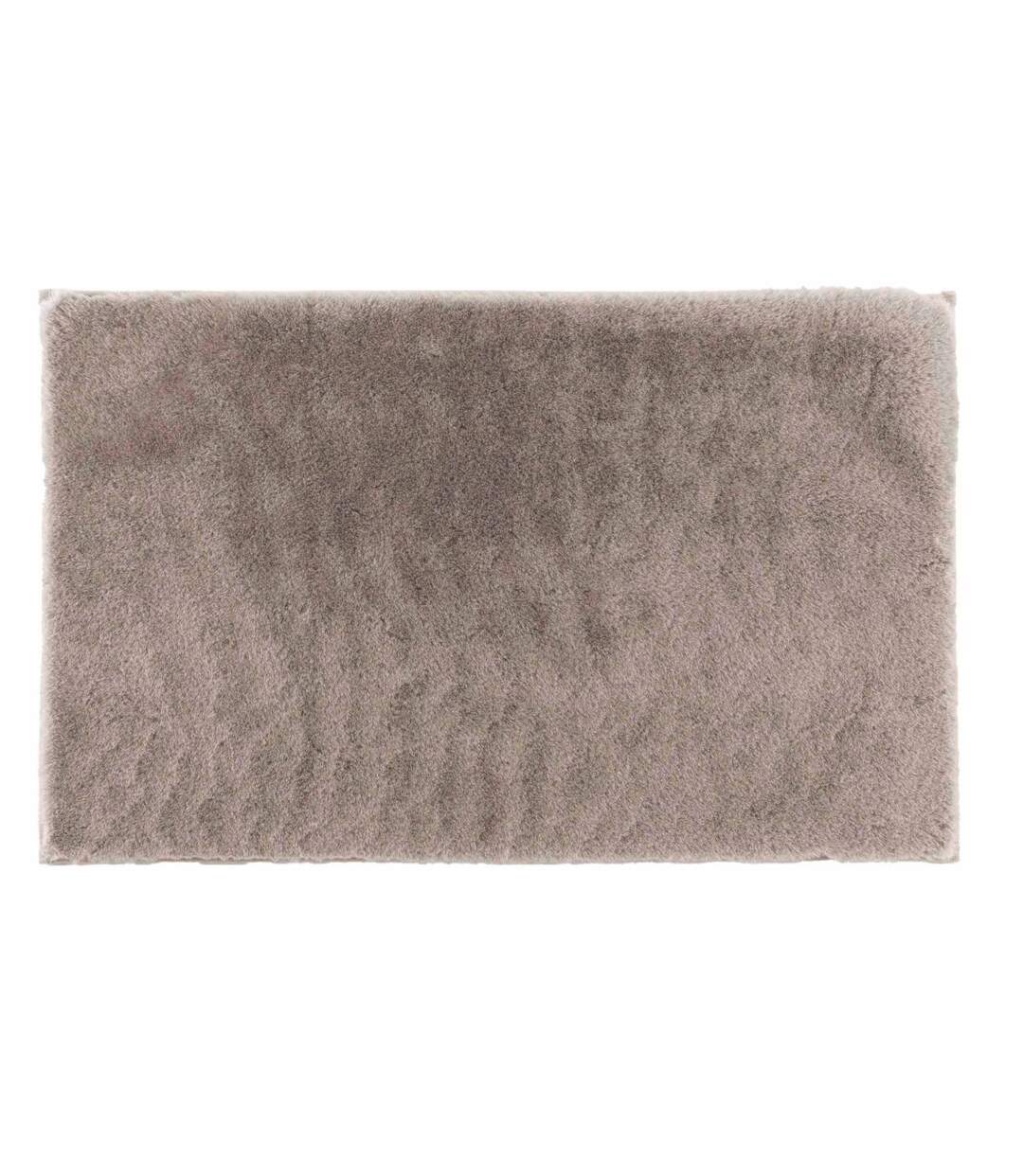 Tapis Imitation Fourrure Feline 60x90cm Taupe-1
