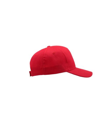 Atlantis Start 5 Panel Cap (Pack of 2) (Red) - UTAB425