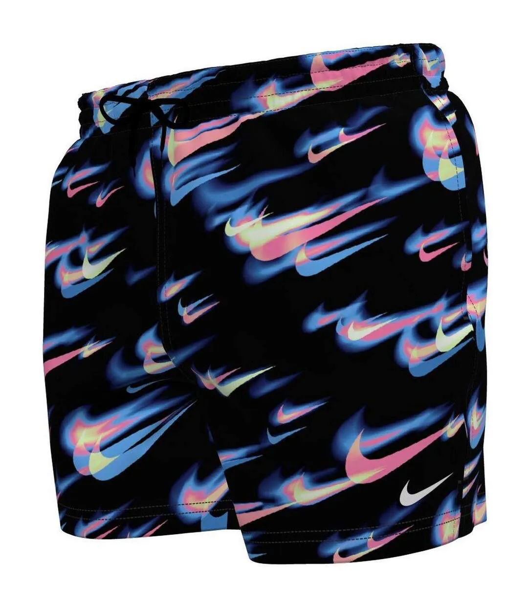 Short De Bain Breaker Homme Noir Rose Nike-1