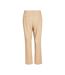 Pantalon Fluide Beige Femme Vila Agmar - 34