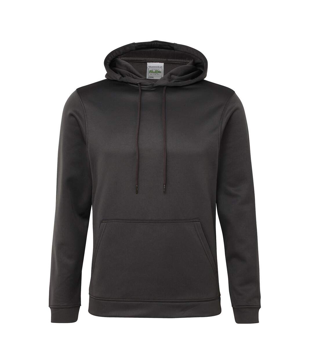 Sweat à capuche adulte gris acier Awdis