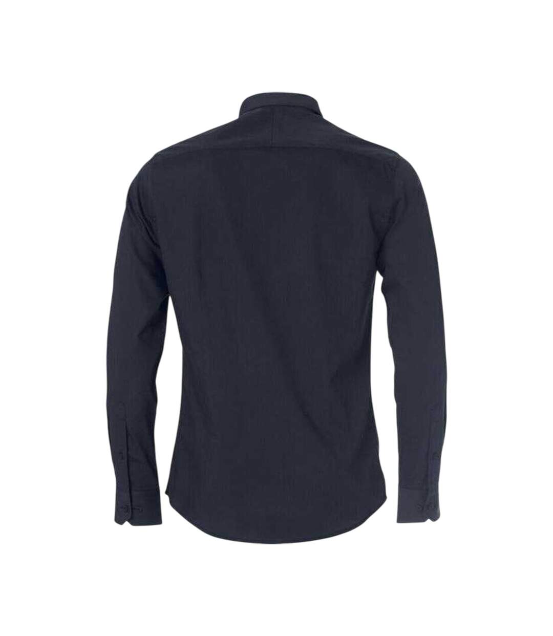 Chemise Clark Homme Bleu Marine Foncé Clique-2