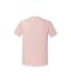 Mens Iconic Premium Ringspun Cotton T-shirt Powder Rose Fruit Of The Loom-3