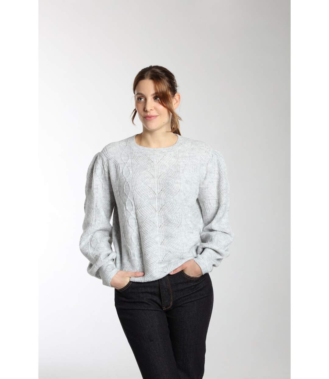 Pull Berenice   Avec Col Rond | Gerard Pasquier-1