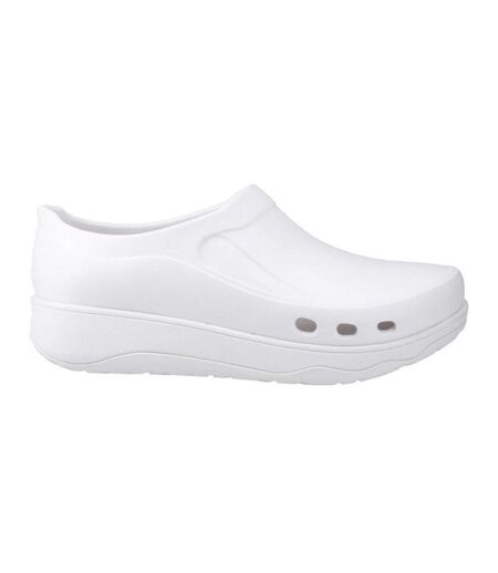 Sabots work high-performance femme gris / blanc FitFlop