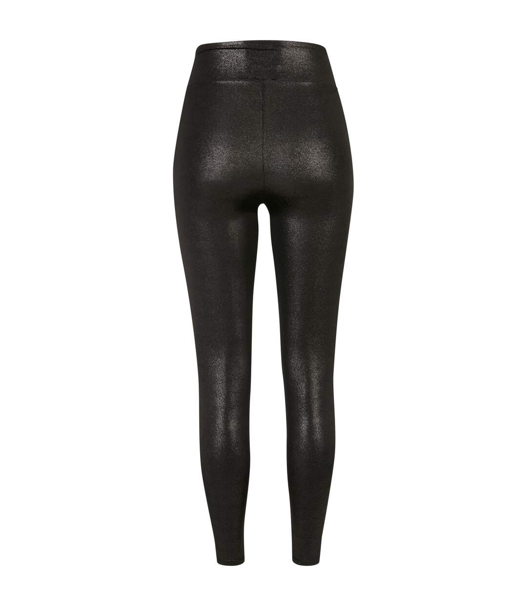 Legging Glamour Femme Noir Chiné Urban Classics-2