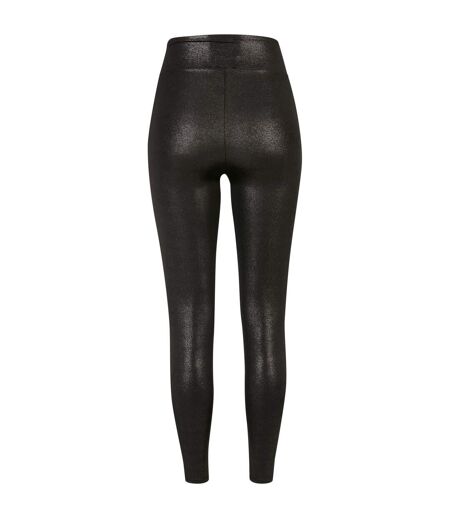 Legging Glamour Femme Noir Chiné Urban Classics