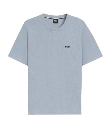 Haut De Pyjama Homme Bleu Boss