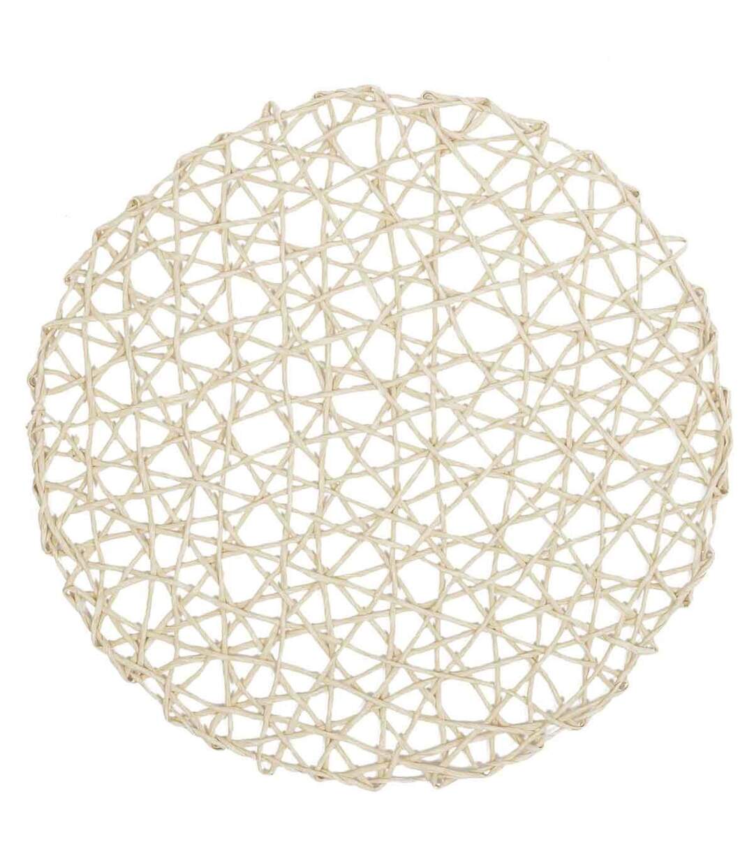 Set de Table Design Ajouré 38cm Beige-1