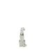 Statue Déco Léopard Disco 62cm Argent-2