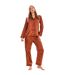 Ensemble De Pyjama Long Femme Marron Keanu-1