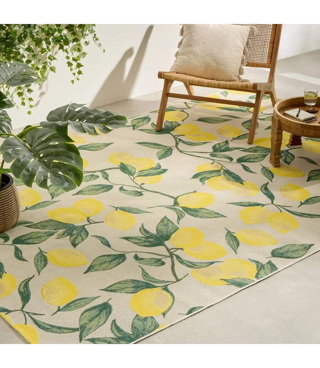 Tapis Intérieur & Extérieur Kepa 200x300cm Jaune-3