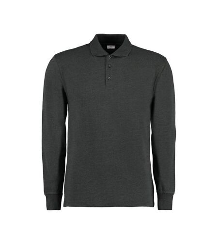 Polo Manches Longues Homme Graphite Kustom Kit