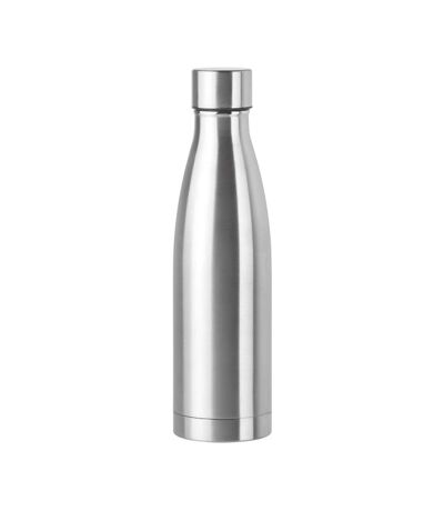 Belo double wall 500ml water bottle one size matt silver MidOcean