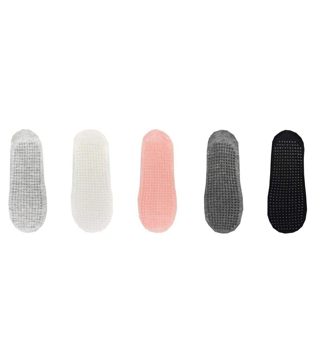 Pack Of 5  Womens/ladies Socks  Multicoloured Slazenger-2