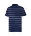 Polo Motif/style À Rayures Homme Bleu Marine Blanc Giorgio-3