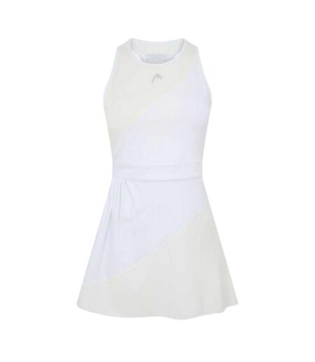 Robe Courte Motif/style Blocs De Couleurs Valasca Femme Blanc Head