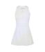 Robe Courte Motif/style Blocs De Couleurs Valasca Femme Blanc Head-2