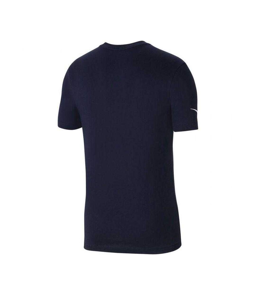 Childrens/kids  Park 20 Cotton T-shirt Navy Blue Nike-2