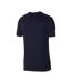 Childrens/kids  Park 20 Cotton T-shirt Navy Blue Nike-2