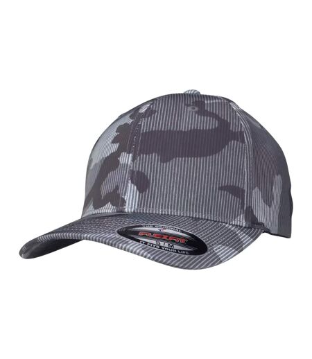 Casquette De Baseball Camouflage Foncé Flexfit