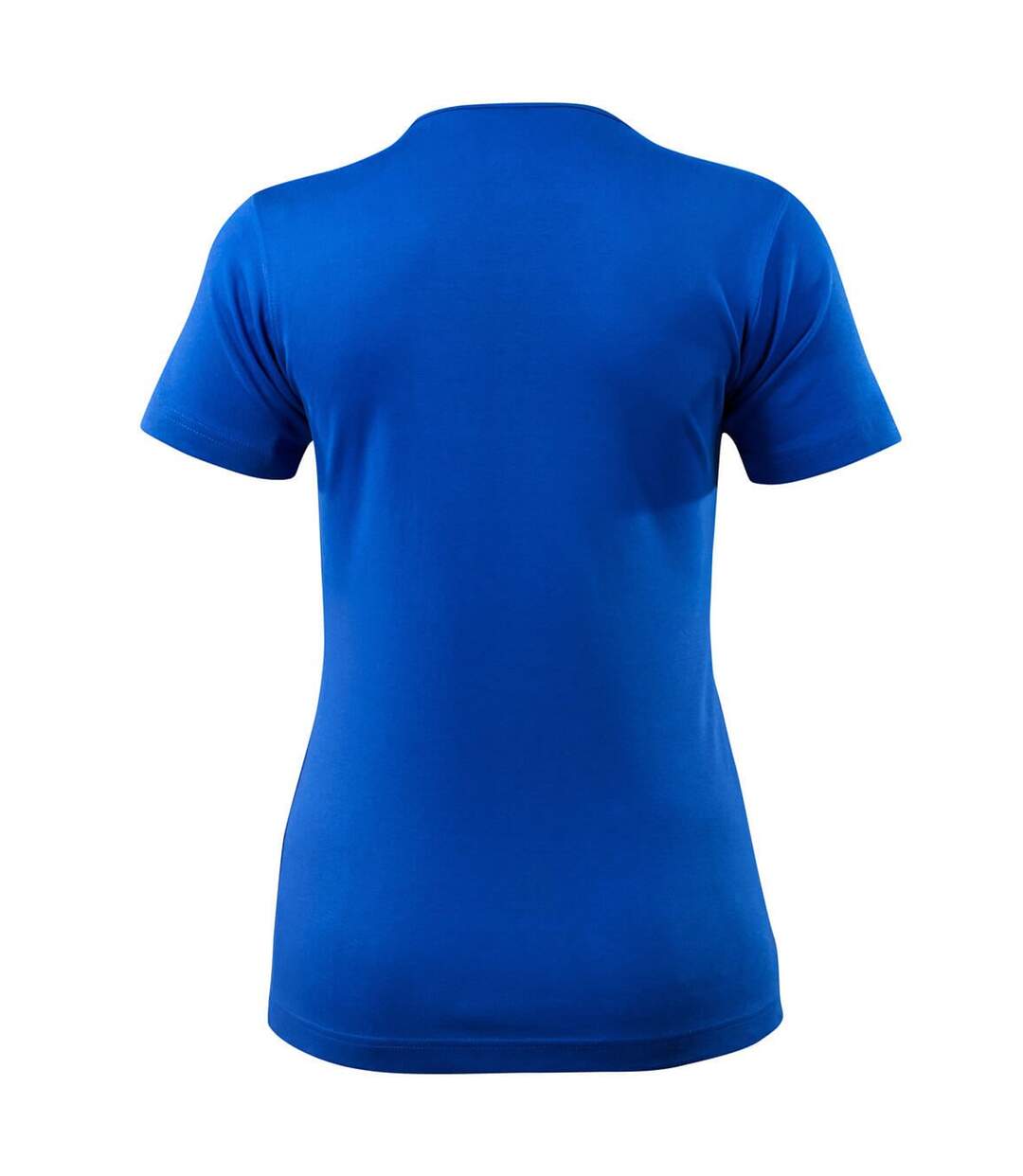 Womens/ladies Crossover Nice T-shirt Royal Blue Mascot-2