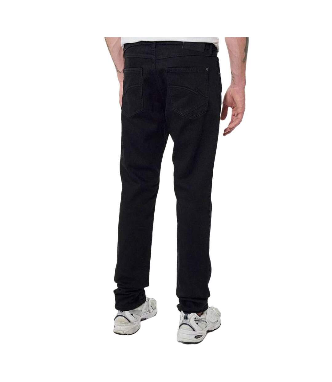 Jean slim noir homme kaporal nbblbi-2
