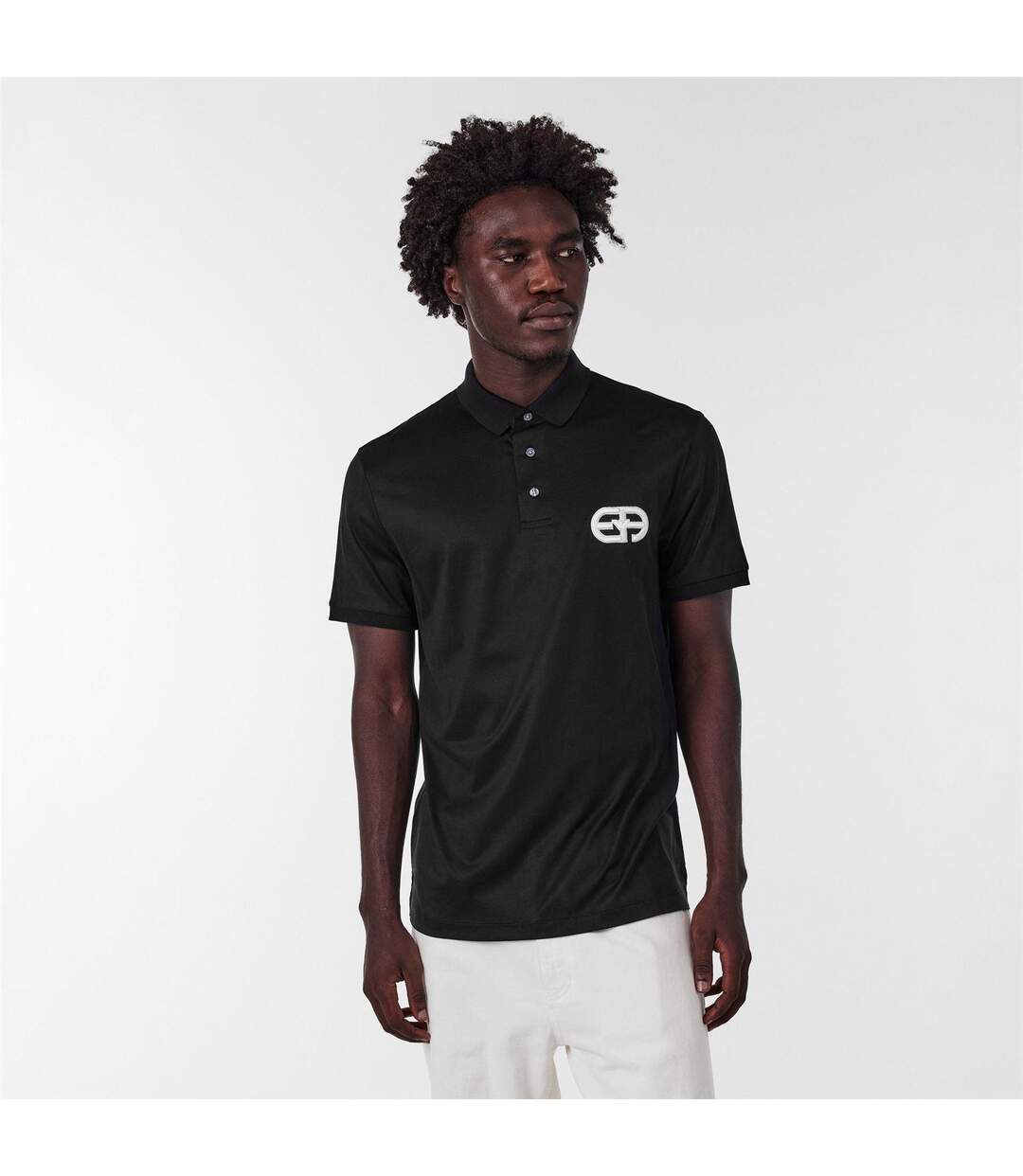 Polo Homme Noir Emporio Armani EA7-1