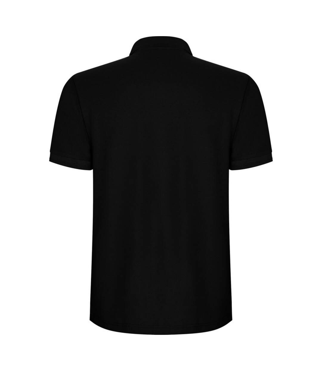 Polo pegaso premium homme noir uni Roly Roly