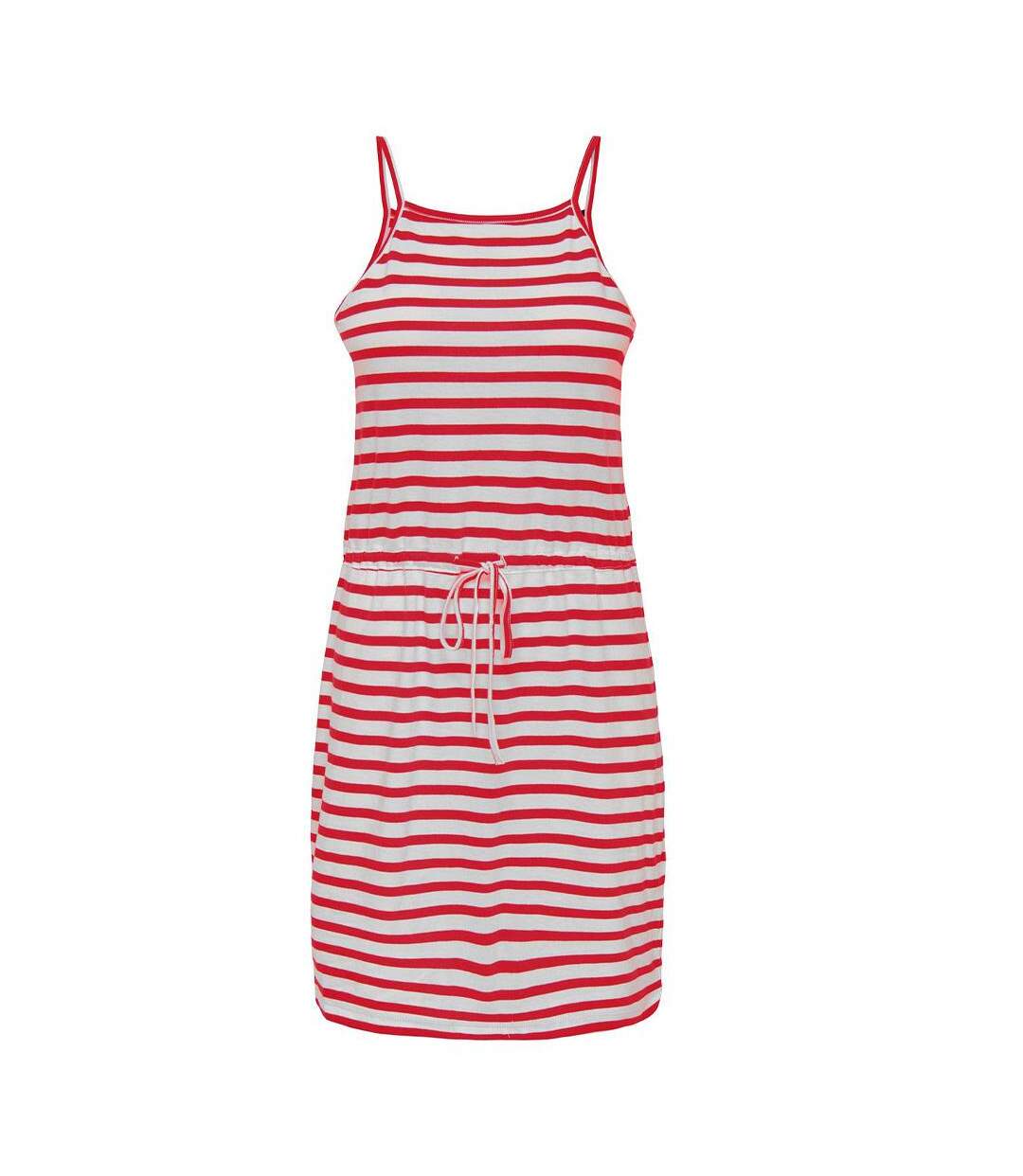Robe blanche/rouge femme only maya-1