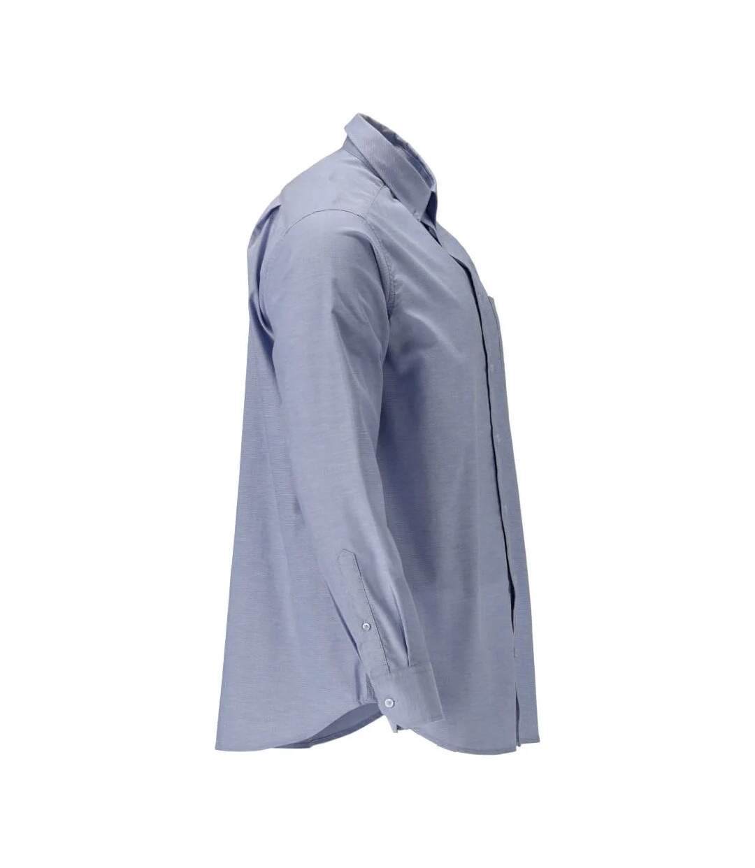 Mens Frontline Oxford Shirt Light Blue Mascot-3
