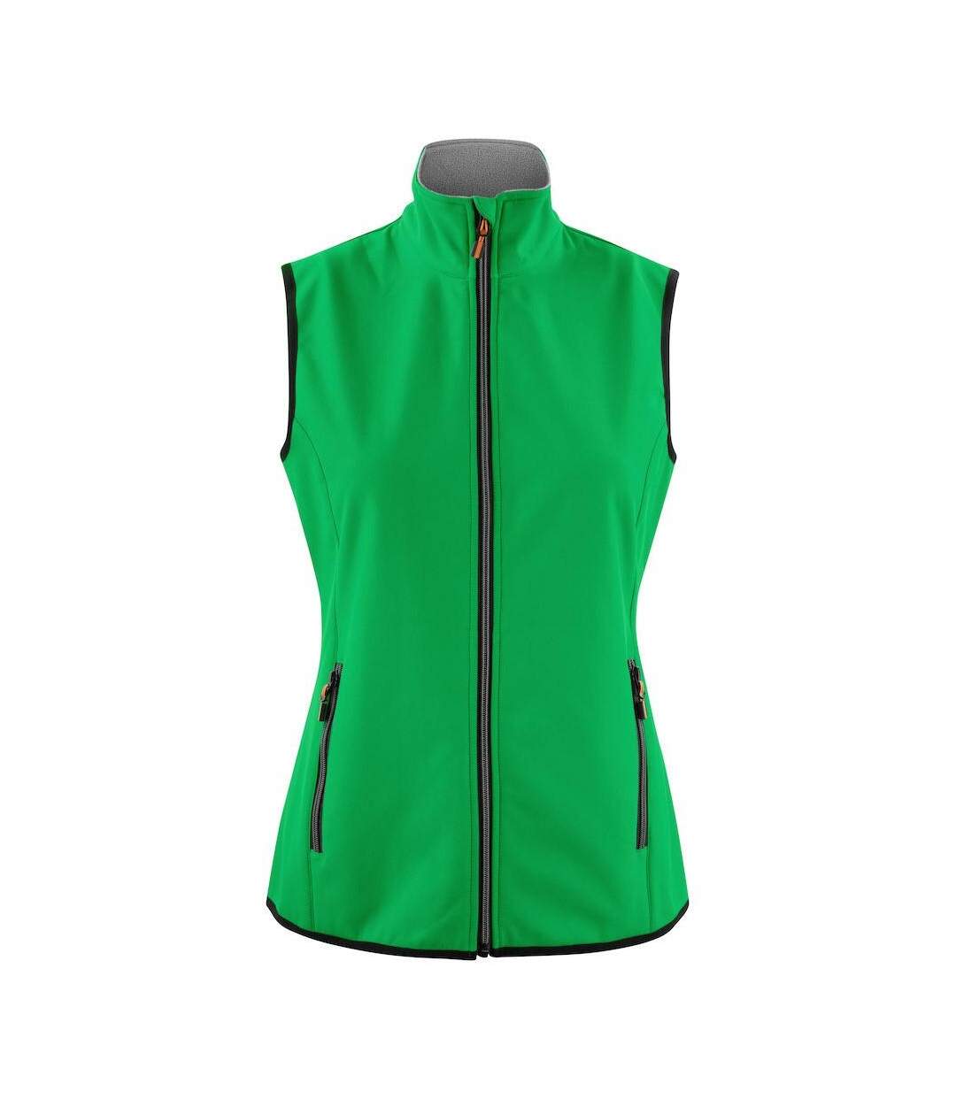 Veste Sans Manches Trial Femme Vert Printer-1