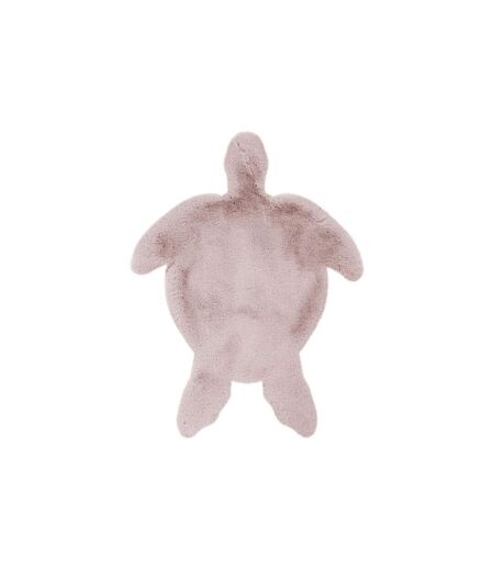 Tapis Déco Enfant Lovely Turtle 68x90cm Rose