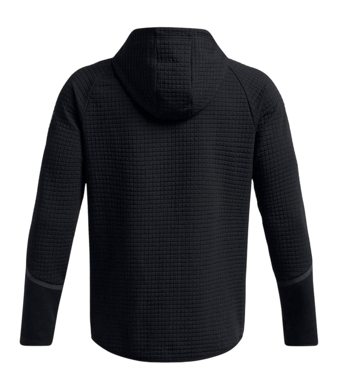 Mens Unstoppable Textured Hooded Jacket Black Under Armour-3