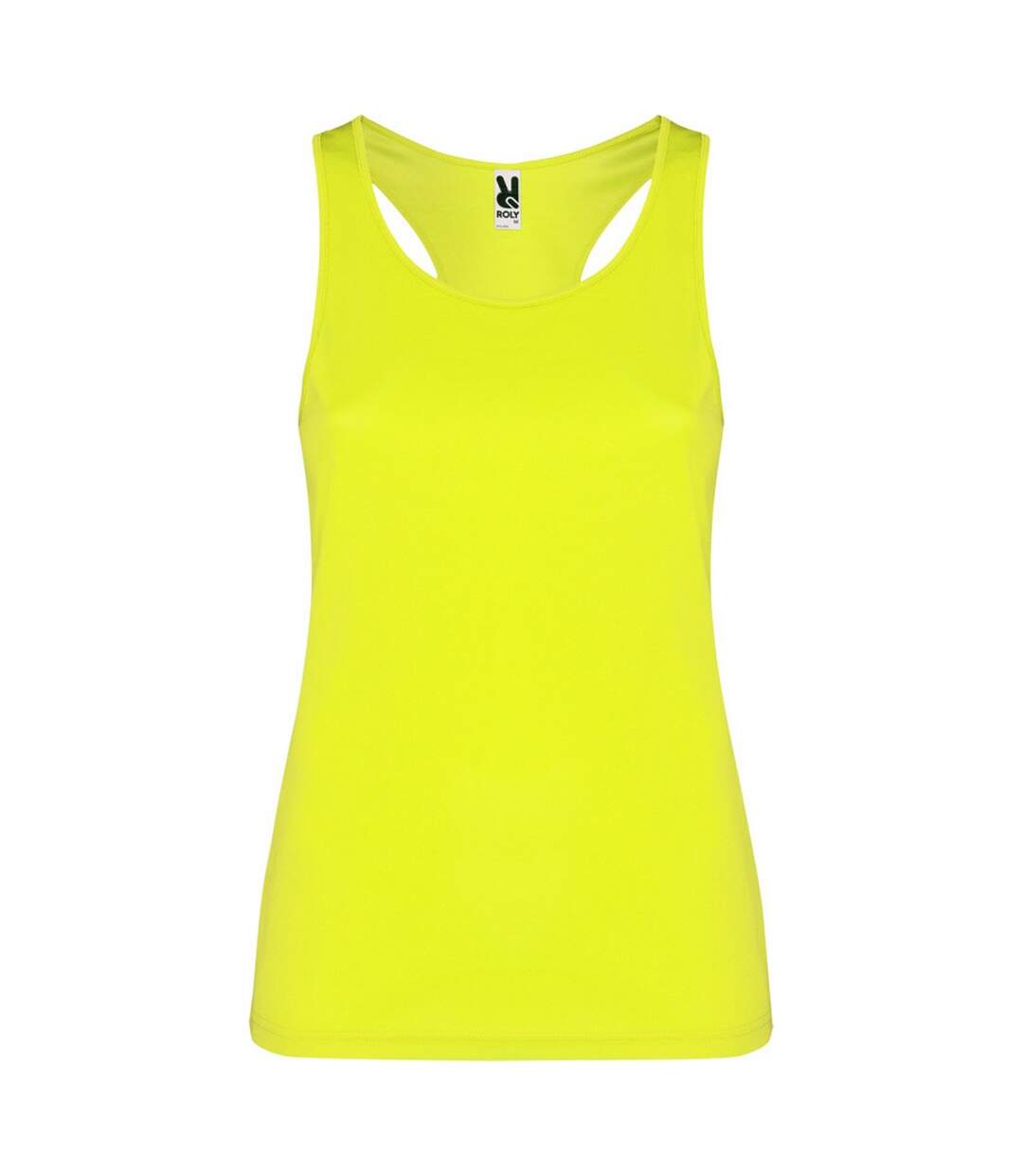 Débardeur shura femme jaune fluo Roly