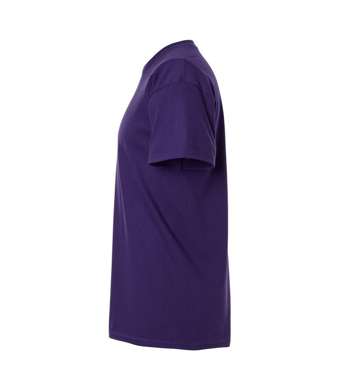 Unisex Adult Heavy Cotton T-shirt Fan Dark Purple Gildan-3