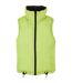 Doudoune Sans Manches Femme Noir Jaune Fluo Urban Classics-3