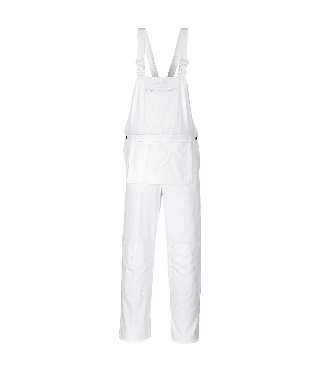 Unisex Adult Bolton Painters Bib And Brace Overall White Portwest-2